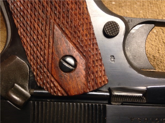 Colt 1911 WWI 1918 Black Army 45acp-img-5