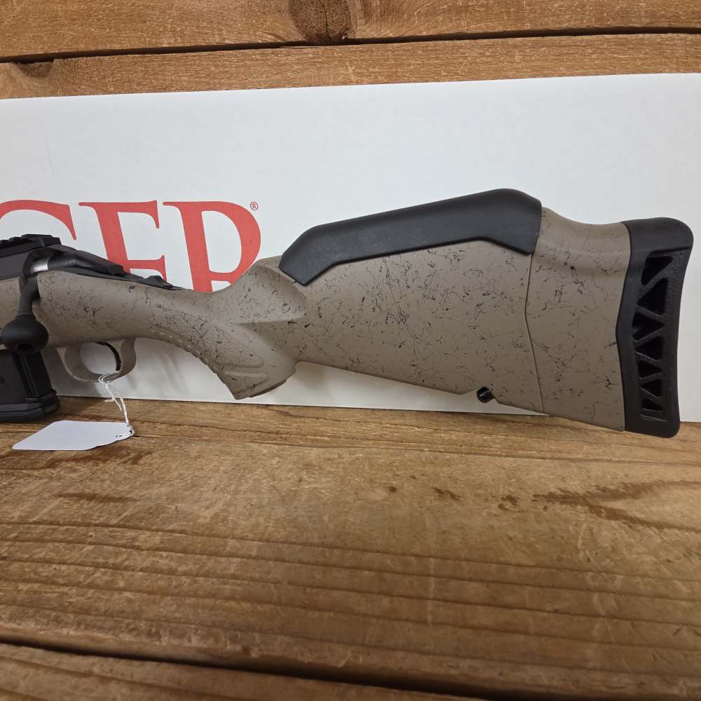 Ruger American Gen II Ranch LH 5.56 NATO 16.1" Threaded bbl FDE Splatter-img-1