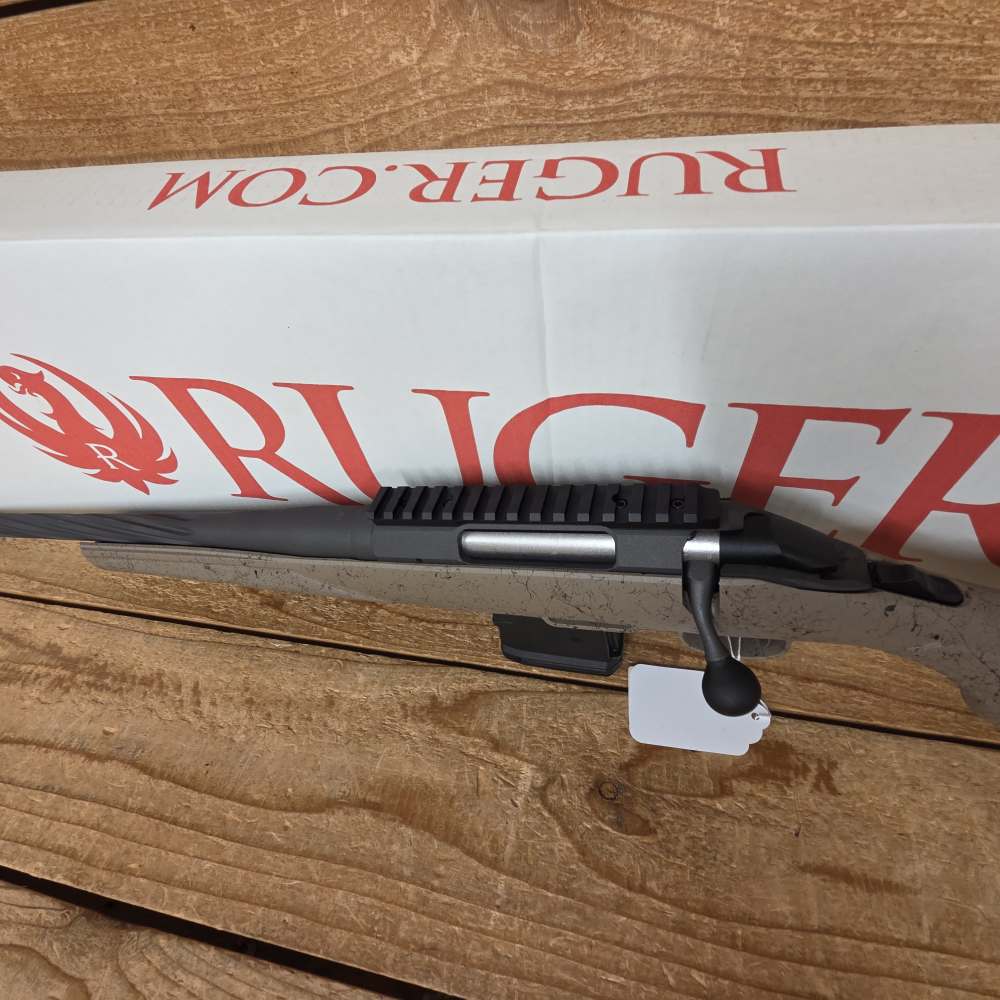 Ruger American Gen II Ranch LH 5.56 NATO 16.1" Threaded bbl FDE Splatter-img-2