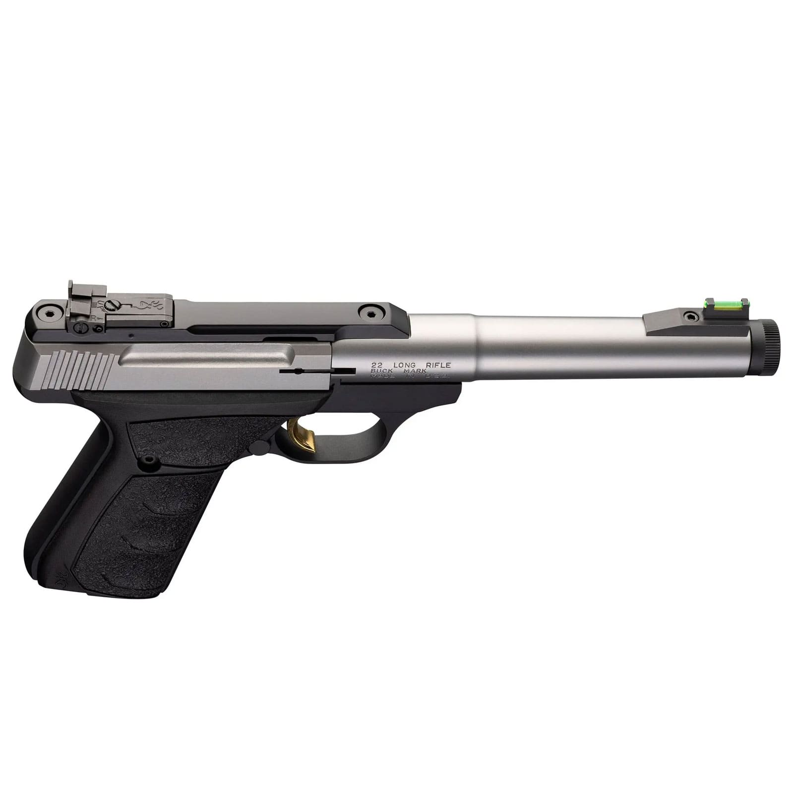 BROWNING Buck Mark Camper Stainless UFX .22LR 5.9in 10rd Pistol (051616490)-img-2