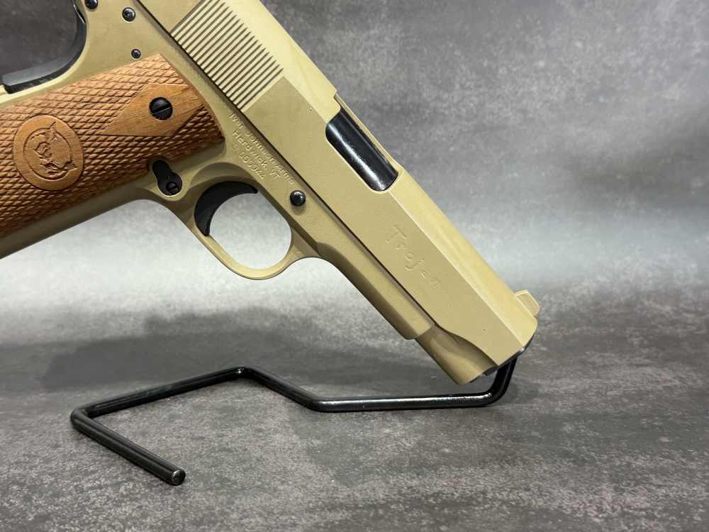 IVER JOHNSON TROJAN 45ACP TAN NOS COMMANDER 1911 4.25-img-4