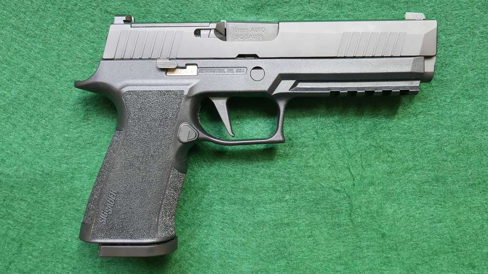 Sig Sauer P320 X-TEN 10mm 5" Barrel with 5 Mags Gently Used-img-2