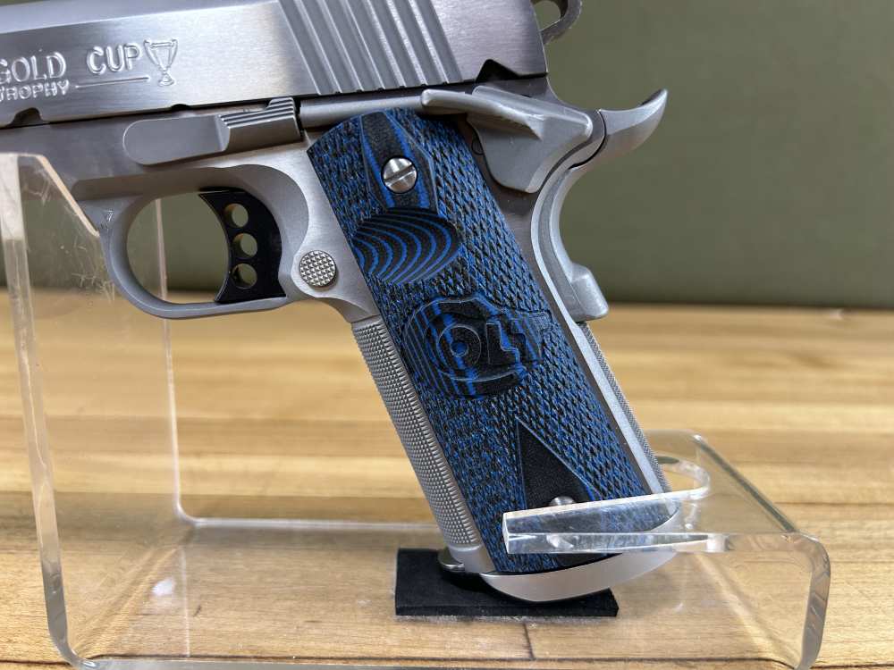 Colt Gold Cup Trophy 1911 Pistol .38 Super 5" Barrel Stainless Steel As New-img-8