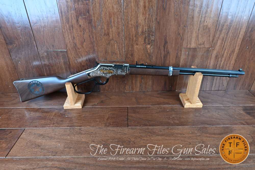 Henry Texas Rangers Bicentennial Tribute Edition Rifle, .22LR, New H004TR-img-0