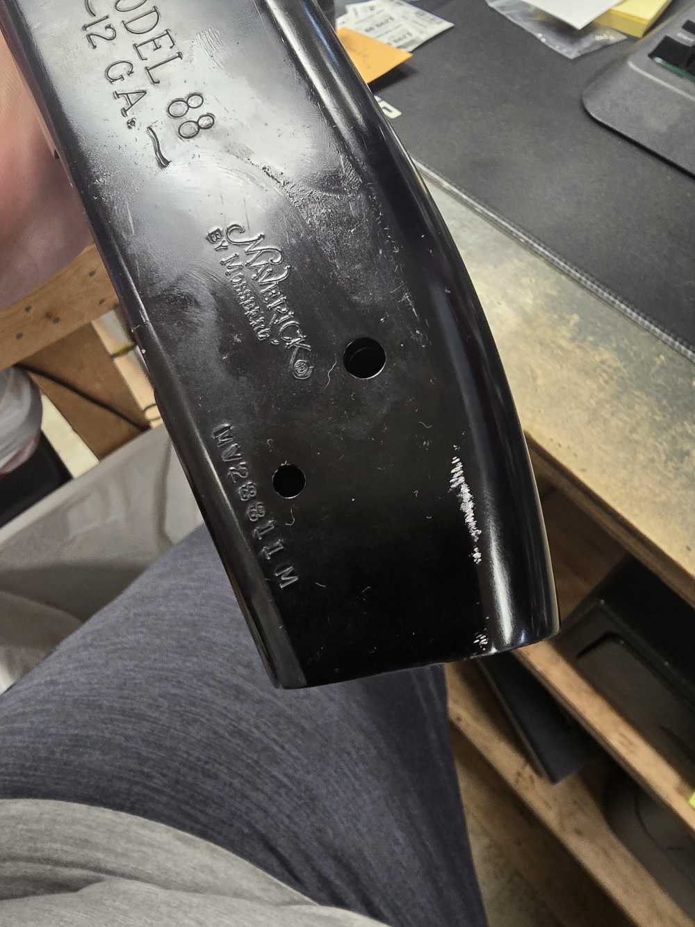 Maverick 88 12ga Receiver by Mossberg Complete Magazine Tube-img-4