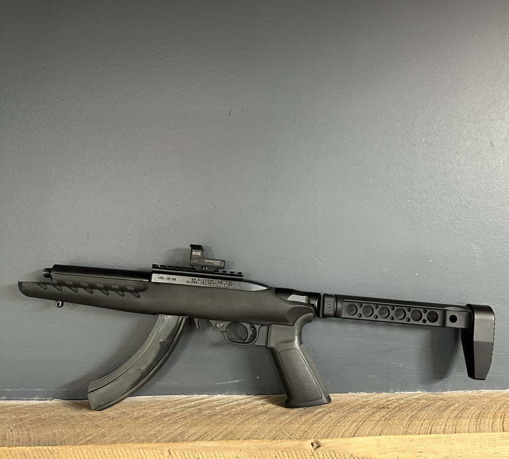 CUSTOM RUGER 10/22 .22lr in Test Fired Condition - DEMO/LAW LETTER IS REQ-img-1