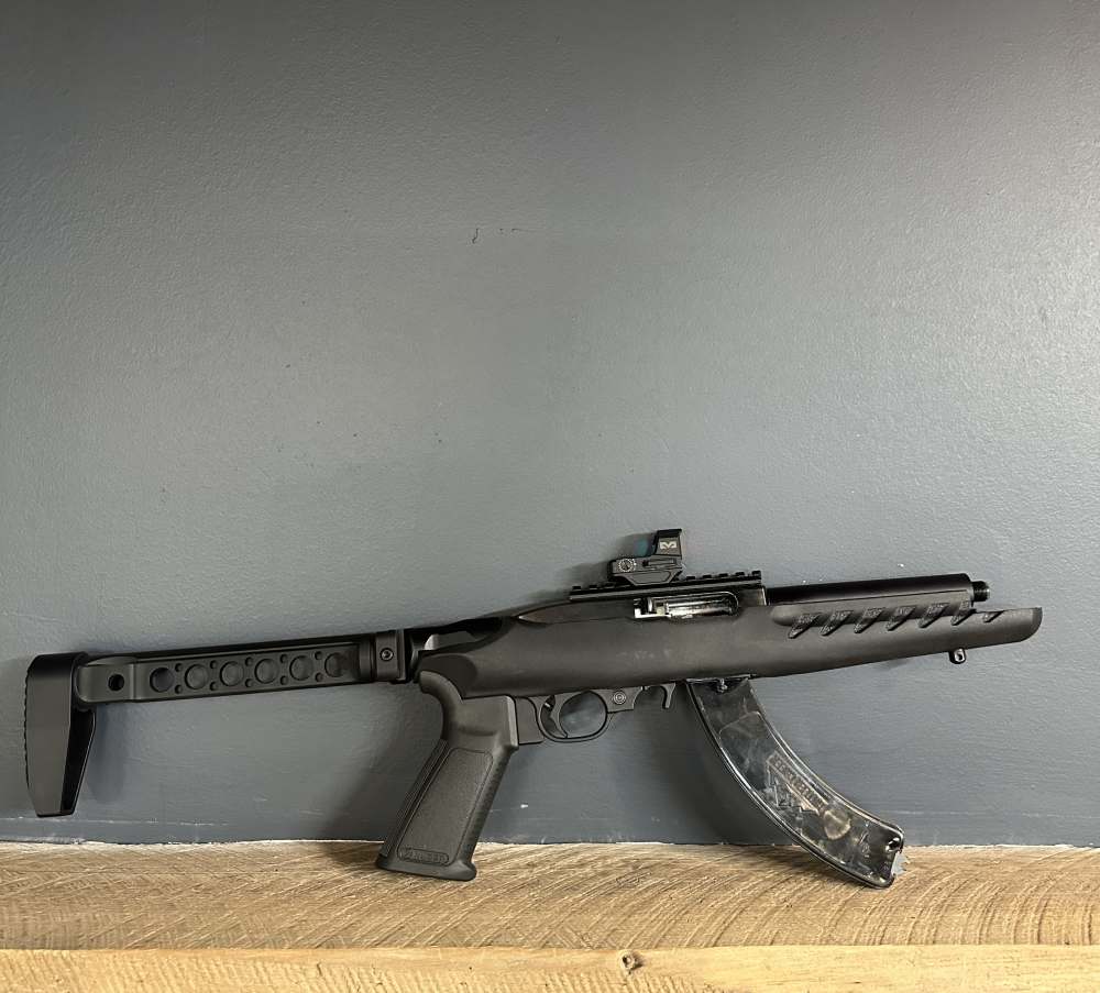 CUSTOM RUGER 10/22 .22lr in Test Fired Condition - DEMO/LAW LETTER IS REQ-img-0