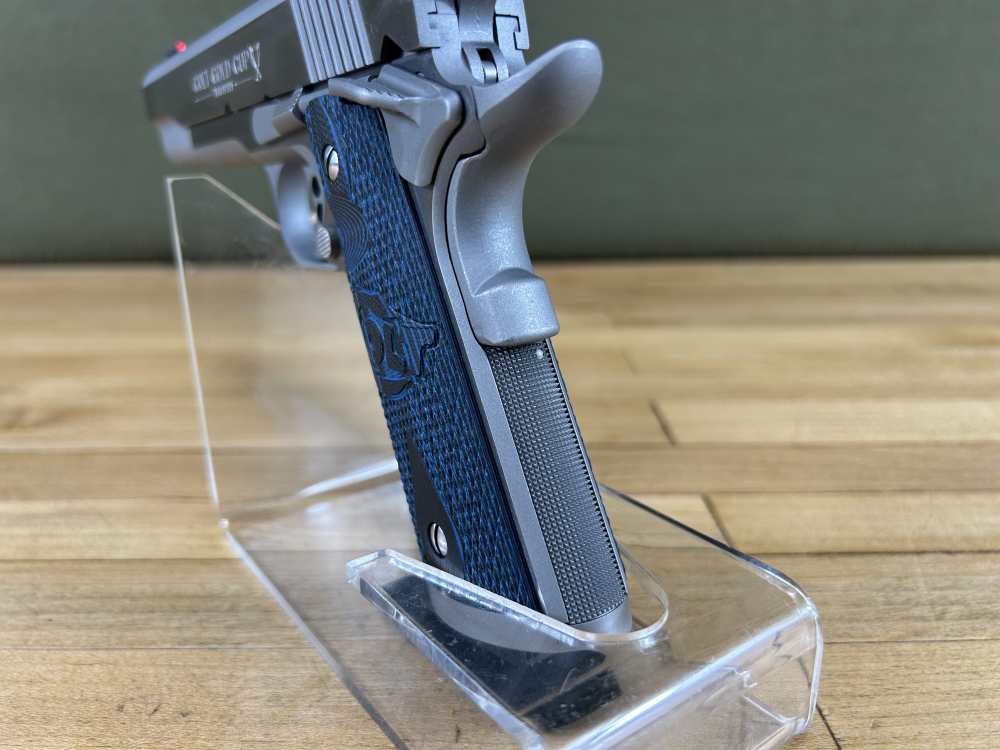 Colt Gold Cup Trophy 1911 Pistol 9MM 5" Barrel Stainless As New in Box VGC -img-7