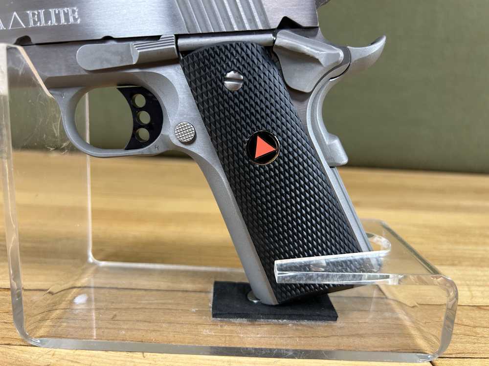 Colt Delta Elite 10MM 1911 Pistol 5" Barrel Stainless Like New in Box VGC -img-7