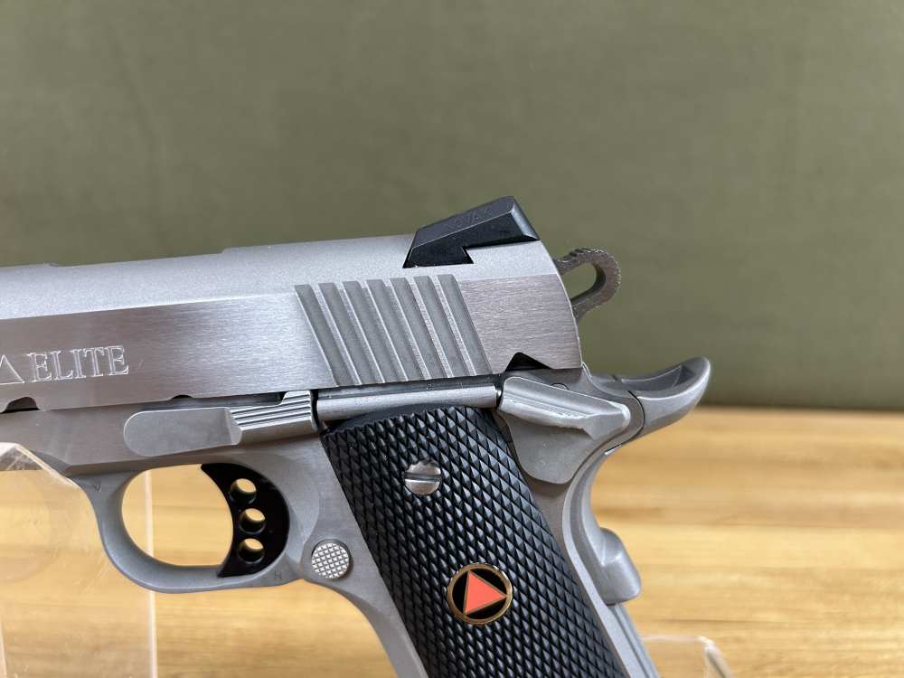 Colt Delta Elite 10MM 1911 Pistol 5" Barrel Stainless Like New in Box VGC -img-6