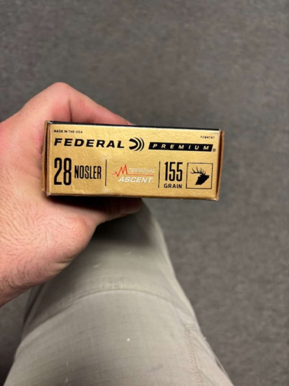 FEDERAL PREMIUM .28NOSLER 155GR TERMINAL ASCENT 20RDS-img-0