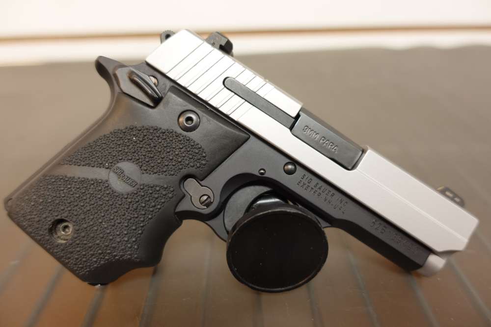 SIG Sauer P938 Two-Tone 9mm 3" SAO SIGLITE Night Sight Pistol-img-2