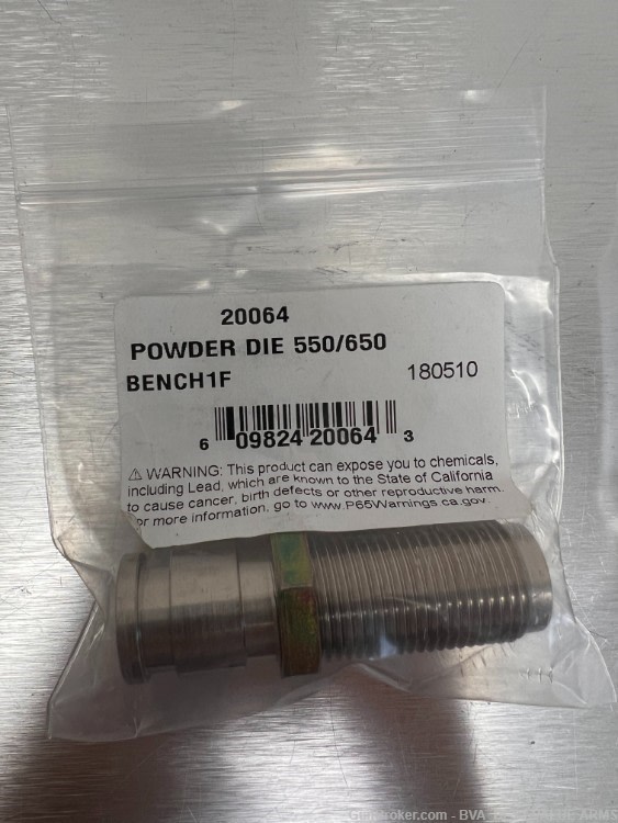 Dies | Standard Powder Measure Die w/ Lock Ring-img-3