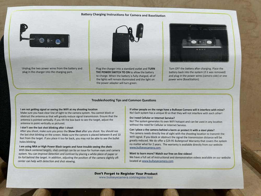 BULLSEYE WIRELESS TARGET CAMERA LONG RANGE EDITION BETC-img-3