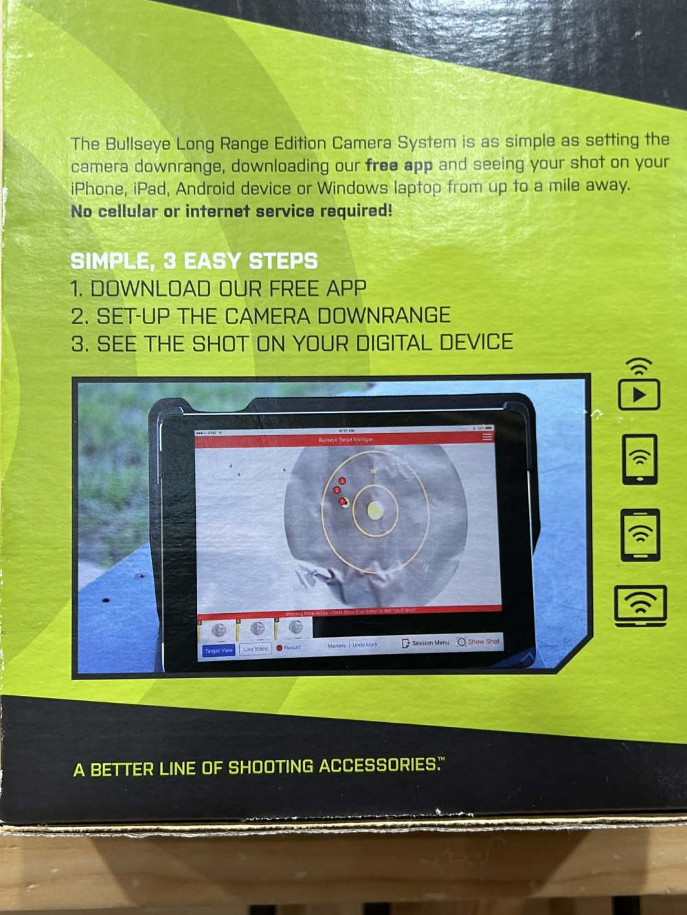 BULLSEYE WIRELESS TARGET CAMERA LONG RANGE EDITION BETC-img-12