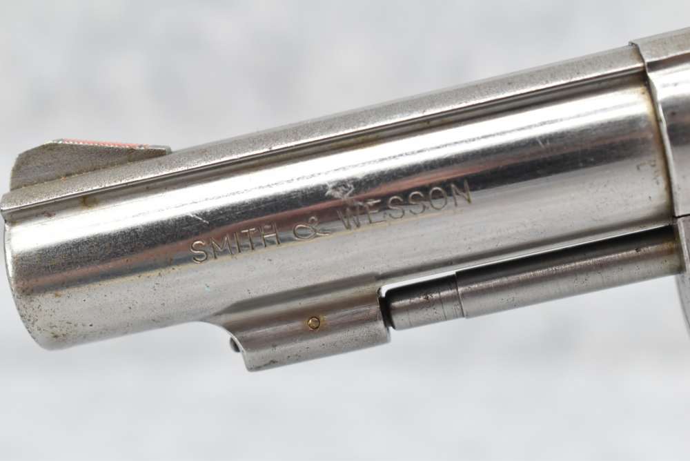 Smith & Wesson Model 58 .41 Mag Nickel 4" P&R Target Upgrades-img-9
