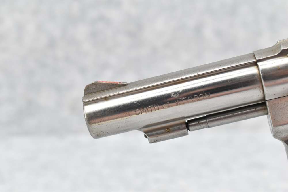 Smith & Wesson Model 58 .41 Mag Nickel 4" P&R Target Upgrades-img-8
