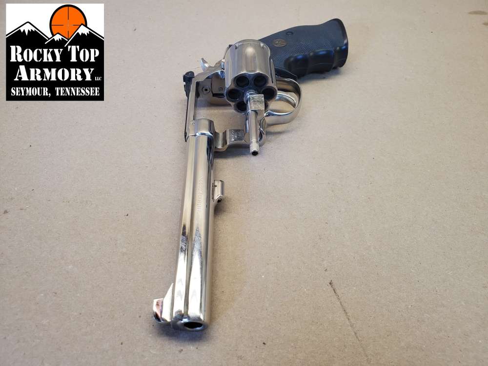 SMITH & WESSON 14-2 .38 SPL 6" NICKEL NO BOX-img-4