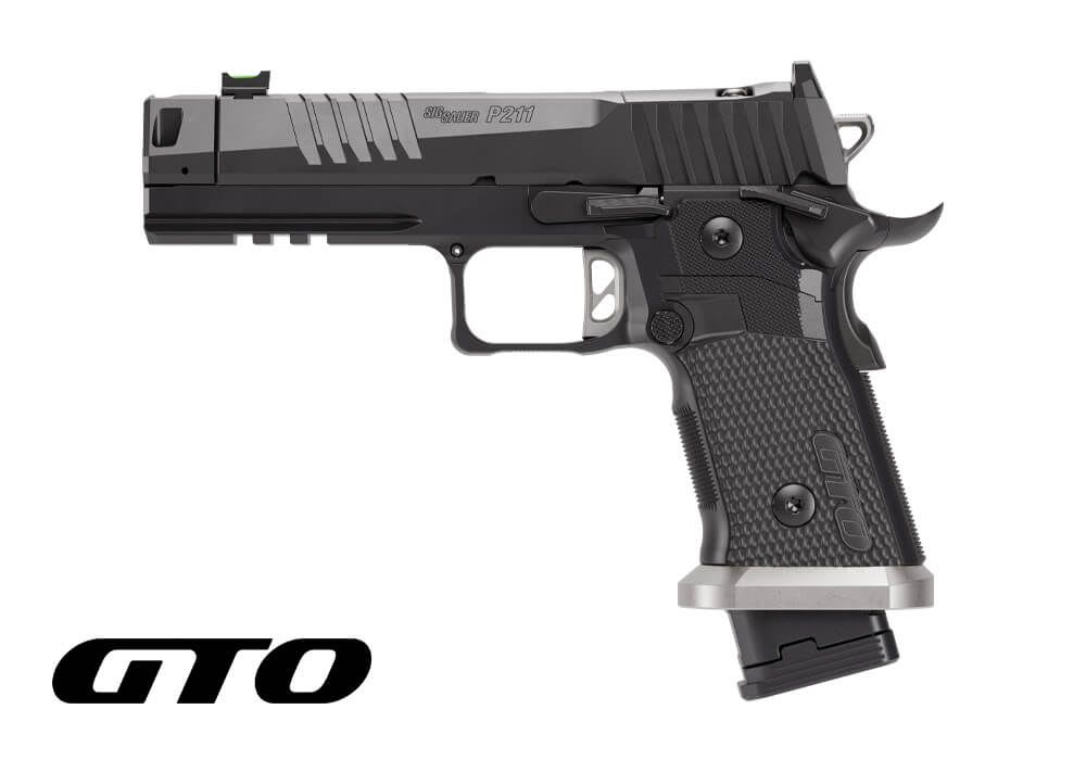 Rare Brand New Sig Sauer P211 GTO 9MM 4.4" BLK COMP 21/23RD-img-0
