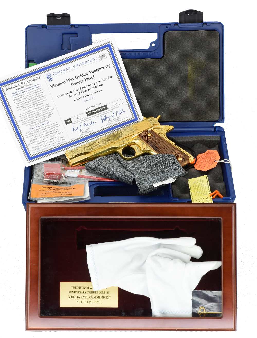 Colt America Remembers Vietnam Golden Anniversary Tribute Pistol 222/250 -img-15