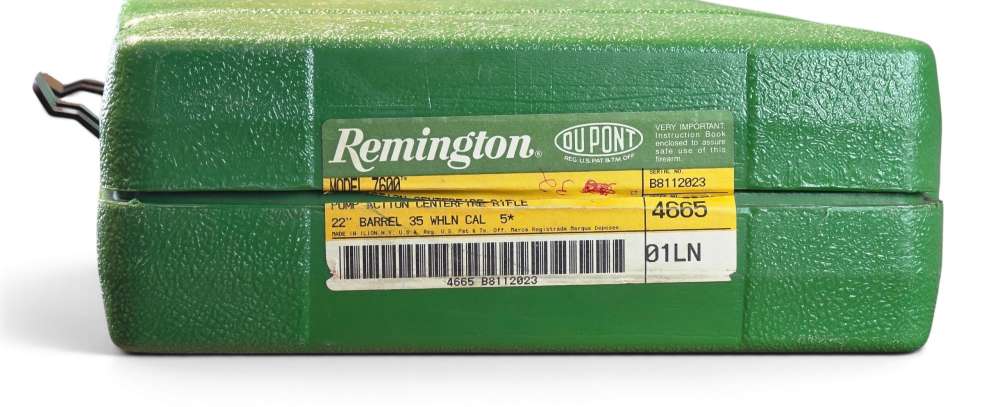 Remington 7600 35 Whelen w/original Remington hard case *RARE*-img-8