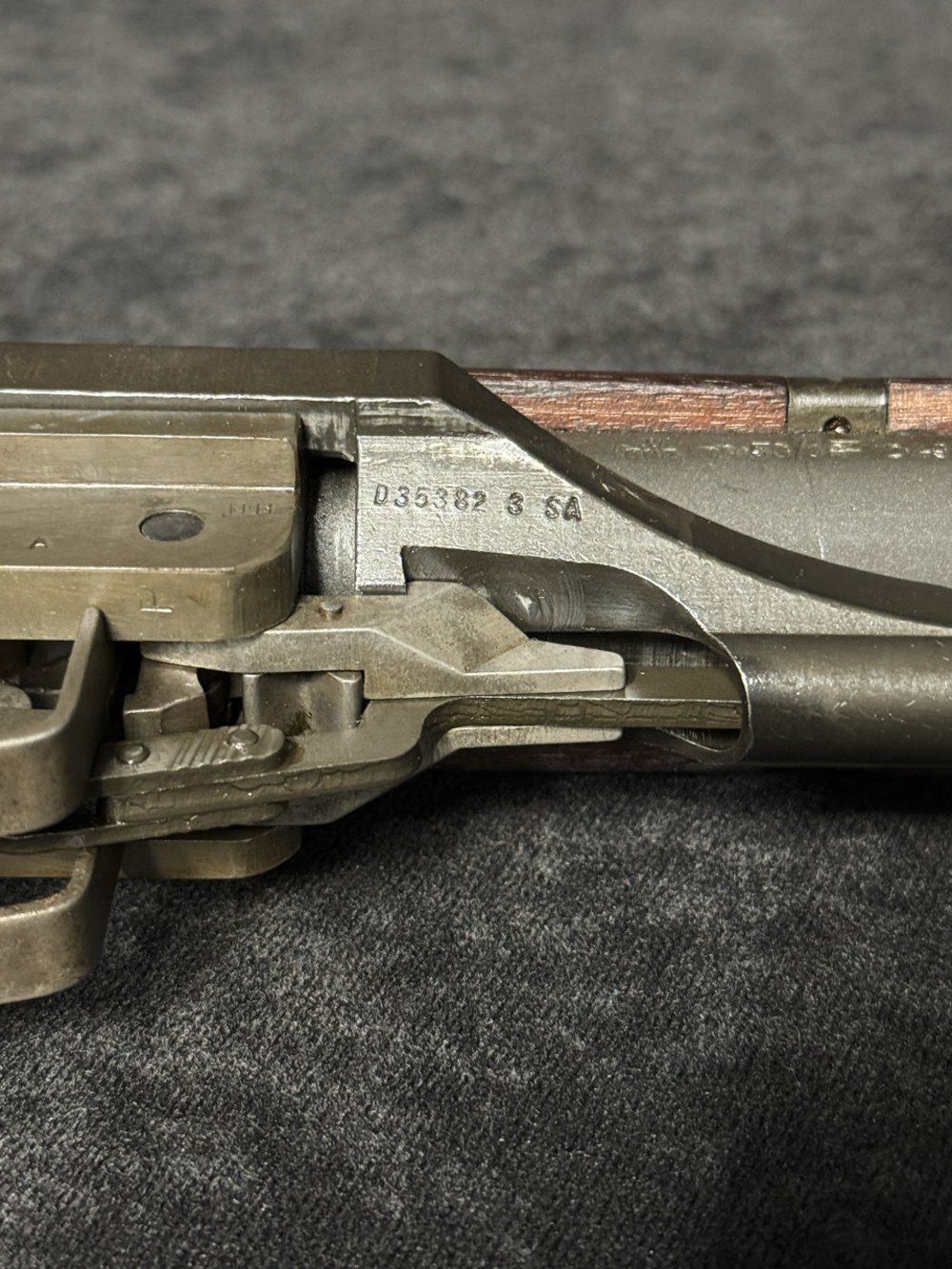 Original as Issue 1941 British Lend Lease Springfield M1 Garand -img-10