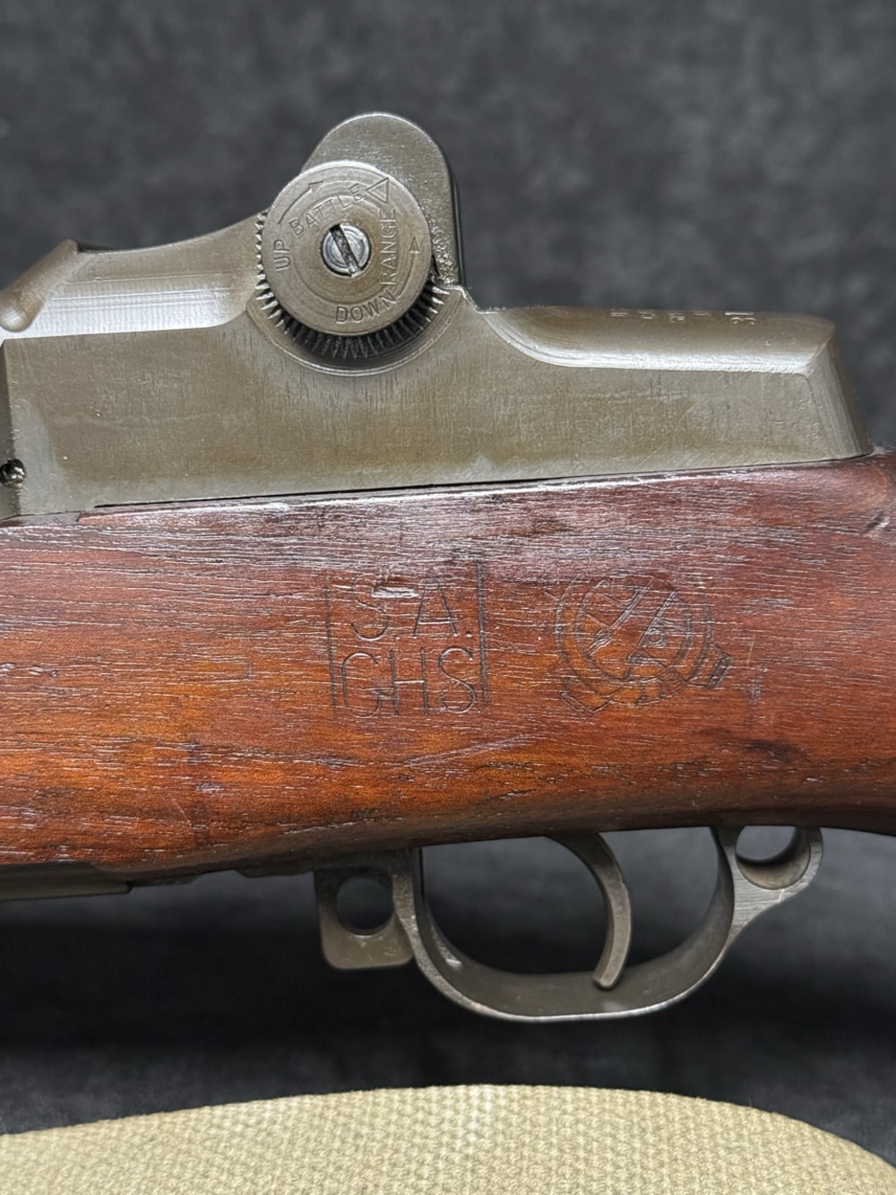 Original as Issue 1941 British Lend Lease Springfield M1 Garand -img-3