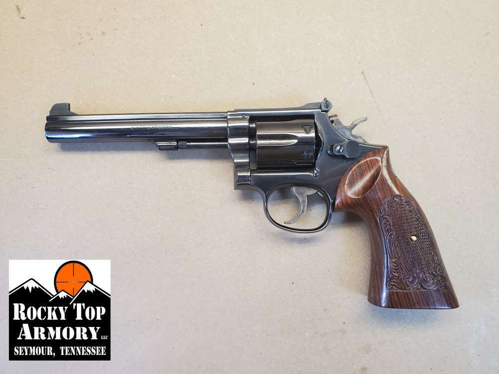 SMITH & WESSON 14-4 .38 SPL 6" BLUED NO BOX-img-0