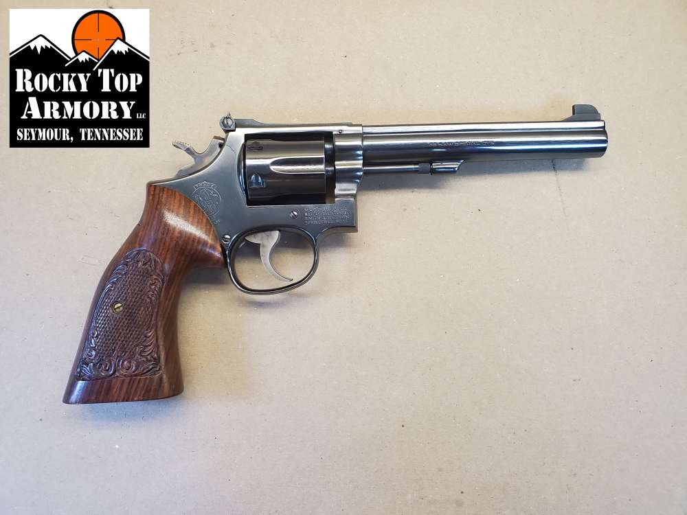 SMITH & WESSON 14-4 .38 SPL 6" BLUED NO BOX-img-1