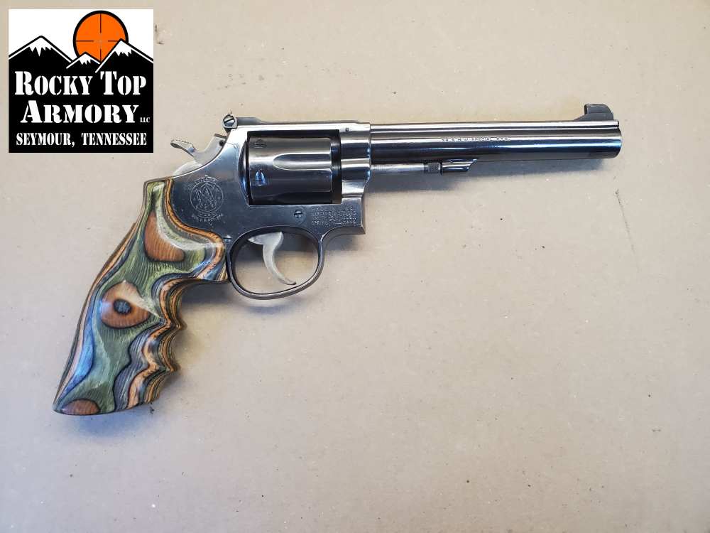 SMITH & WESSON 14-2 .38 SPL 6" BLUED NO BOX-img-1