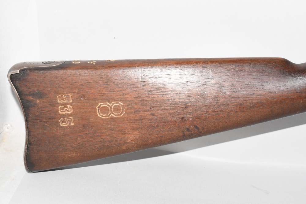 Scarce US Springfield 1884 Experimental Ramrod Bayonet Trapdoor Rifle 45-70-img-2