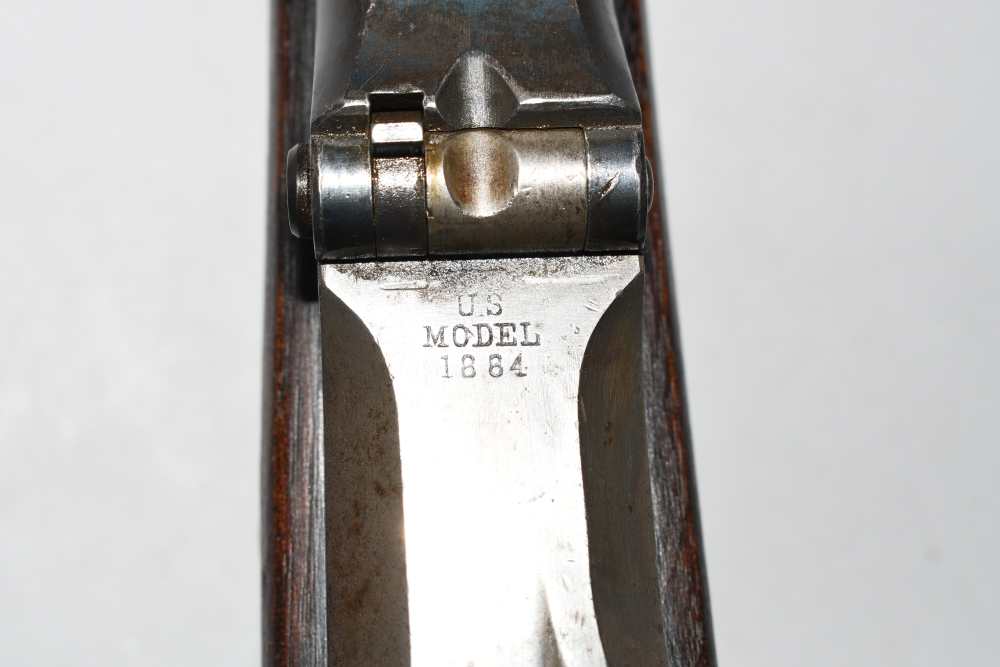 Scarce US Springfield 1884 Experimental Ramrod Bayonet Trapdoor Rifle 45-70-img-27