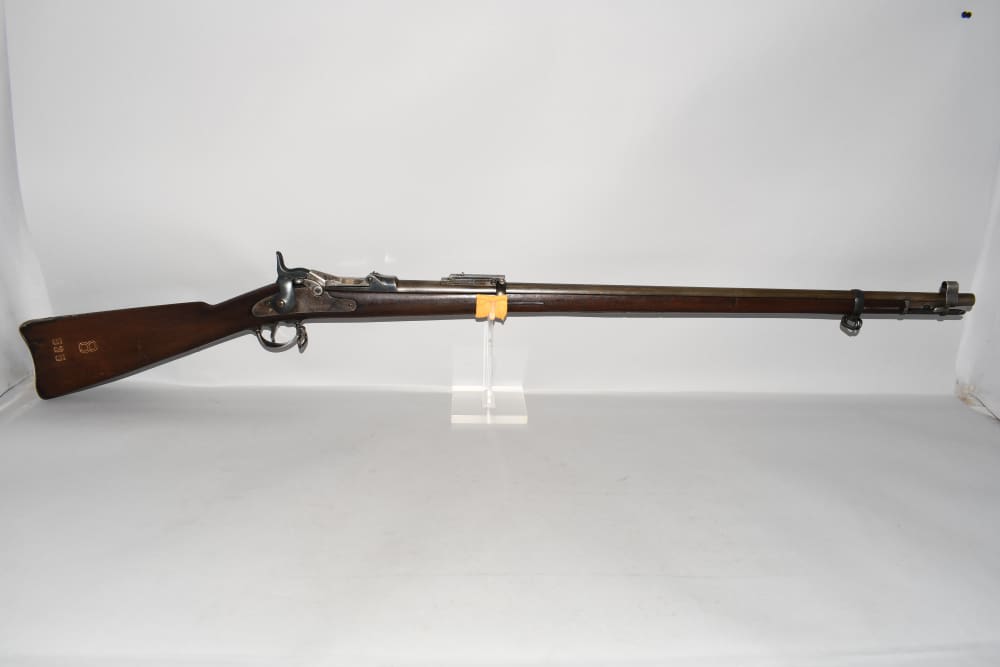 Scarce US Springfield 1884 Experimental Ramrod Bayonet Trapdoor Rifle 45-70-img-0