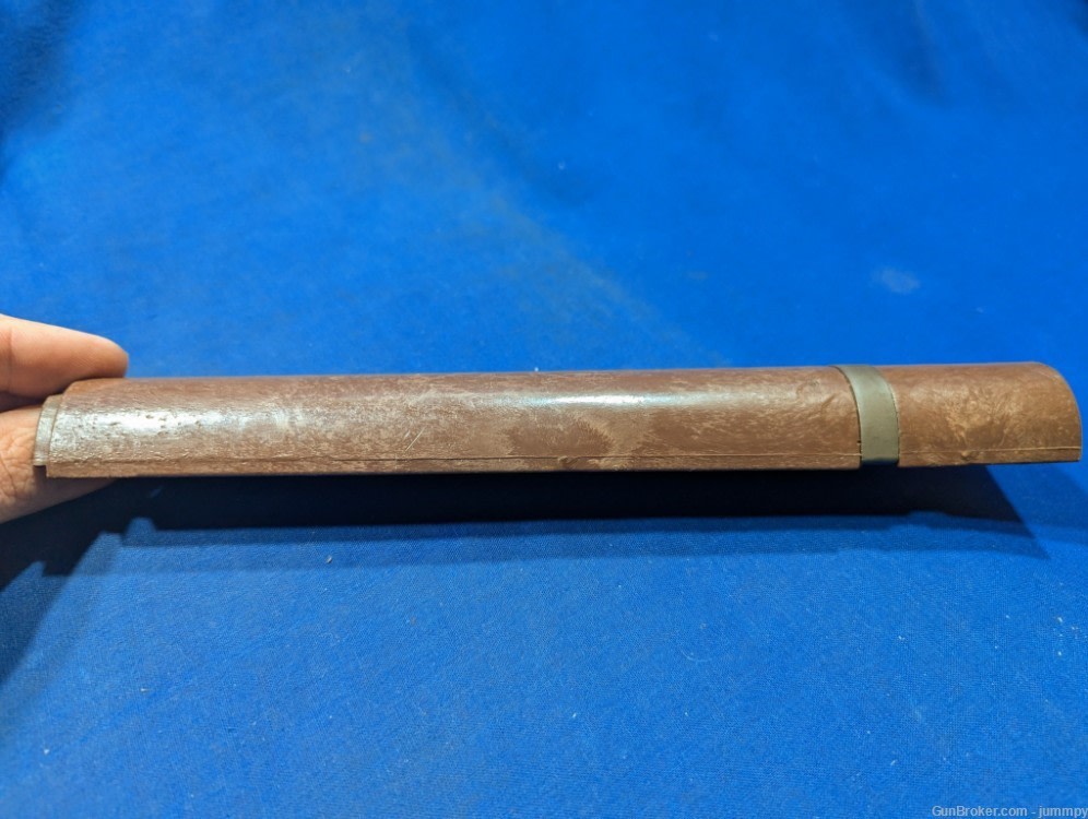M1 Garand Brown Synthetic Rear Handguard w/ Clip-img-3