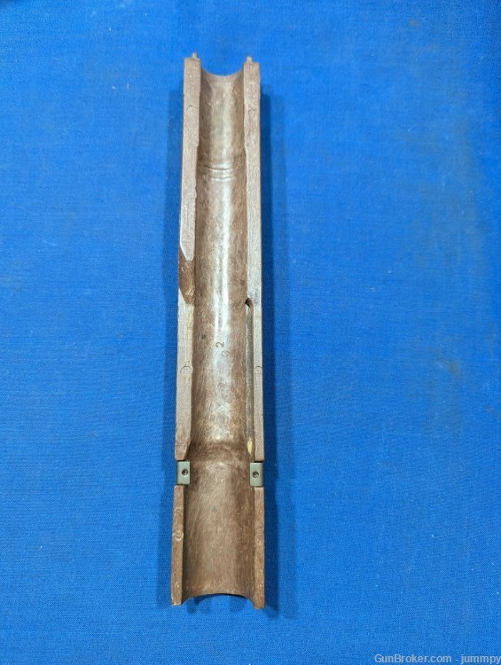 M1 Garand Brown Synthetic Rear Handguard w/ Clip-img-1