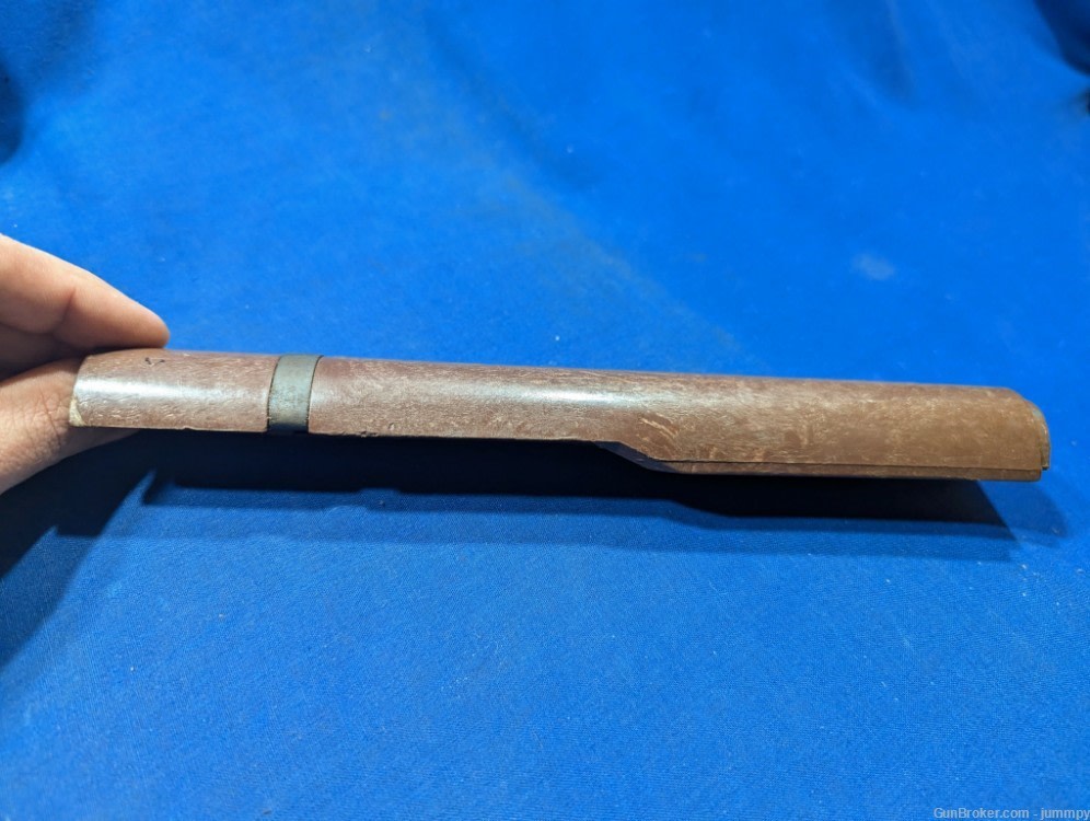M1 Garand Brown Synthetic Rear Handguard w/ Clip-img-2