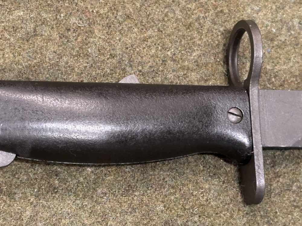French MAS 49/56 M1958 Bayonet and Scabbard - Excellent Condition-img-4
