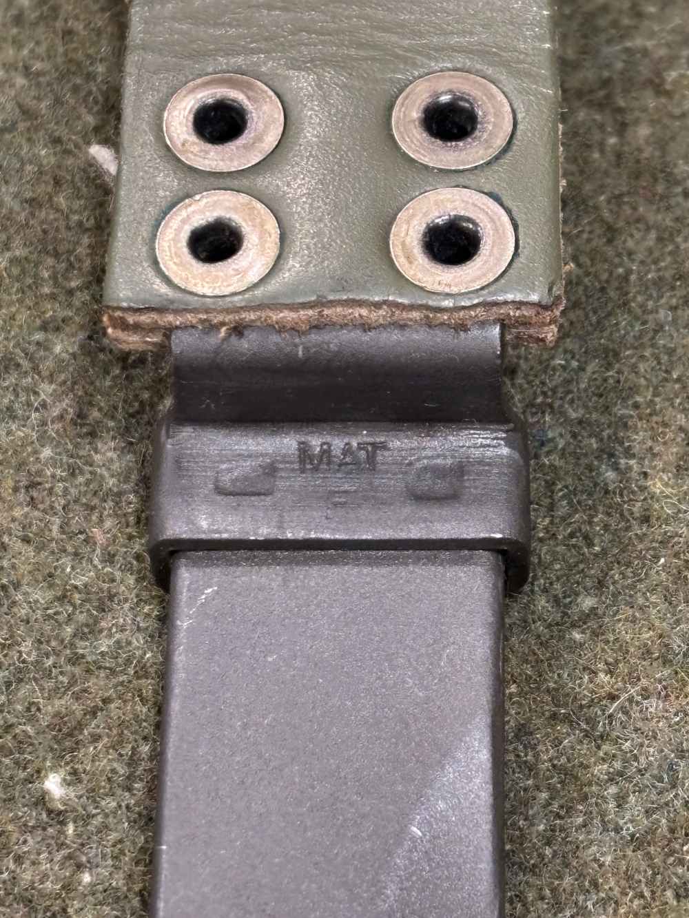 French MAS 49/56 M1958 Bayonet and Scabbard - Excellent Condition-img-51