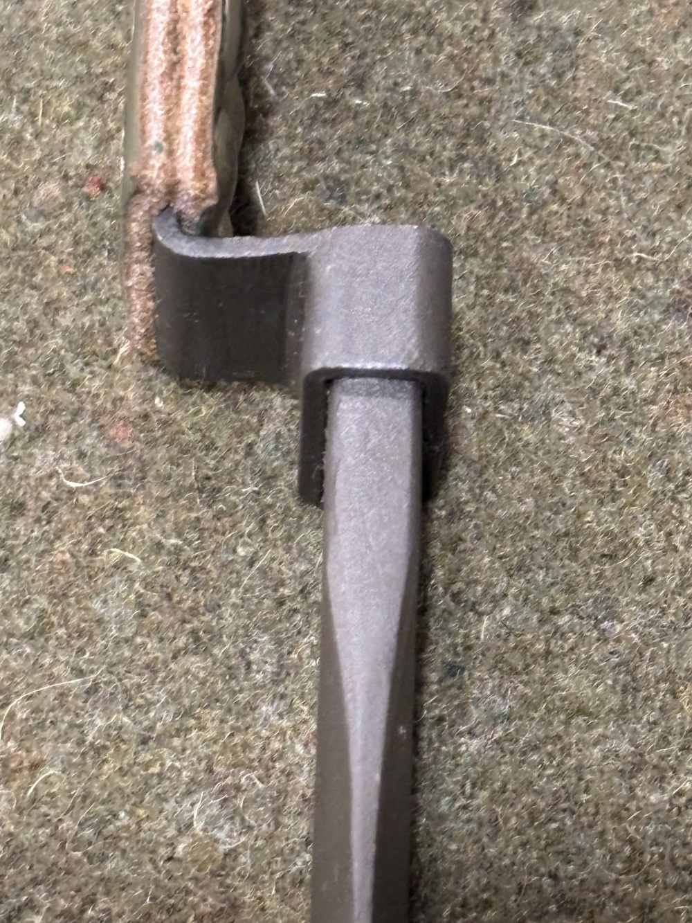 French MAS 49/56 M1958 Bayonet and Scabbard - Excellent Condition-img-58