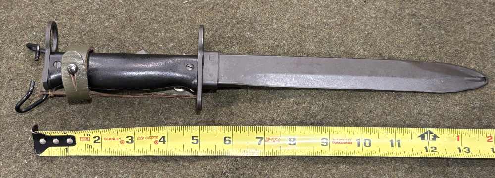 French MAS 49/56 M1958 Bayonet and Scabbard - Excellent Condition-img-1