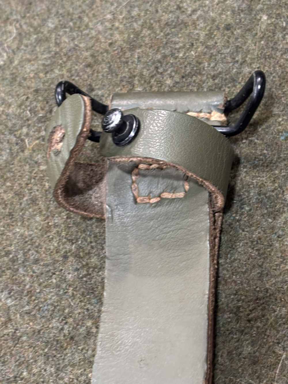 French MAS 49/56 M1958 Bayonet and Scabbard - Excellent Condition-img-47