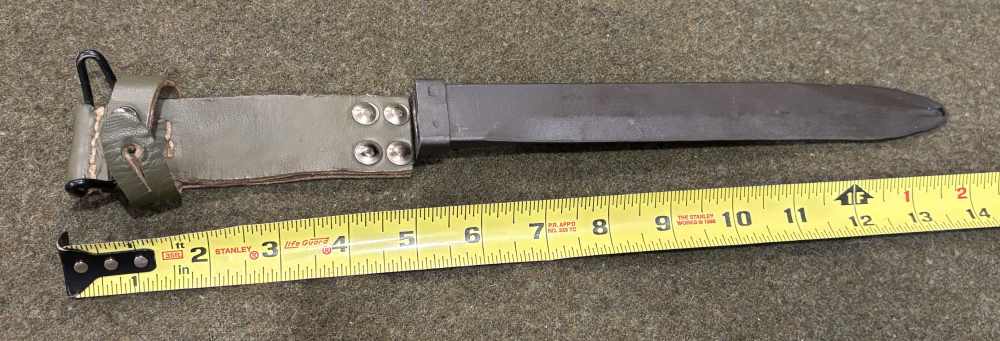 French MAS 49/56 M1958 Bayonet and Scabbard - Excellent Condition-img-41