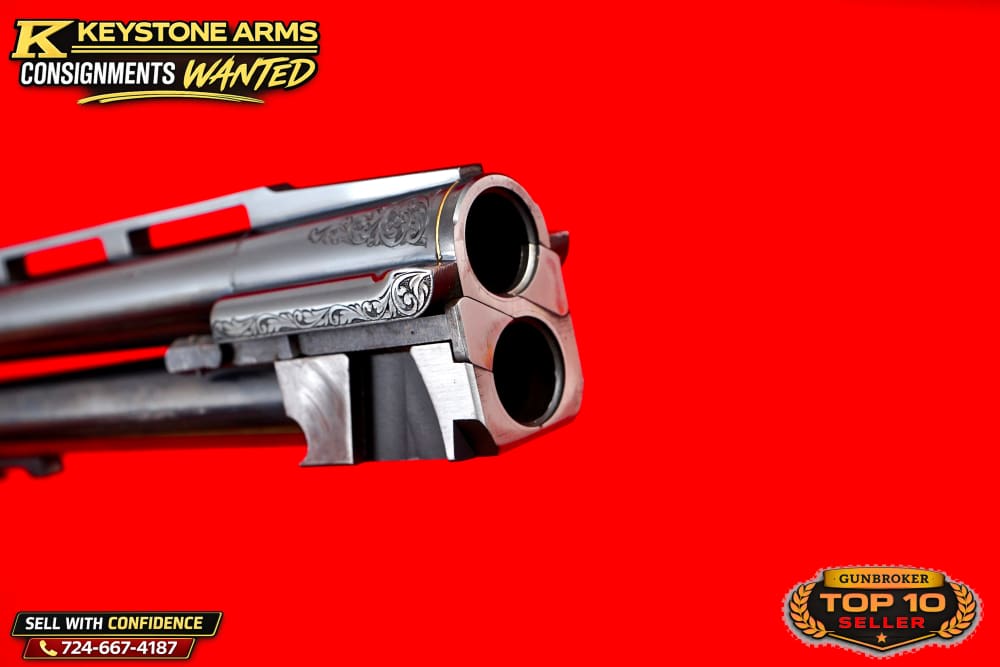 Incredibly Rare Spectacular Remington 3200 Trap Angelo Bee Master Engraved-img-29