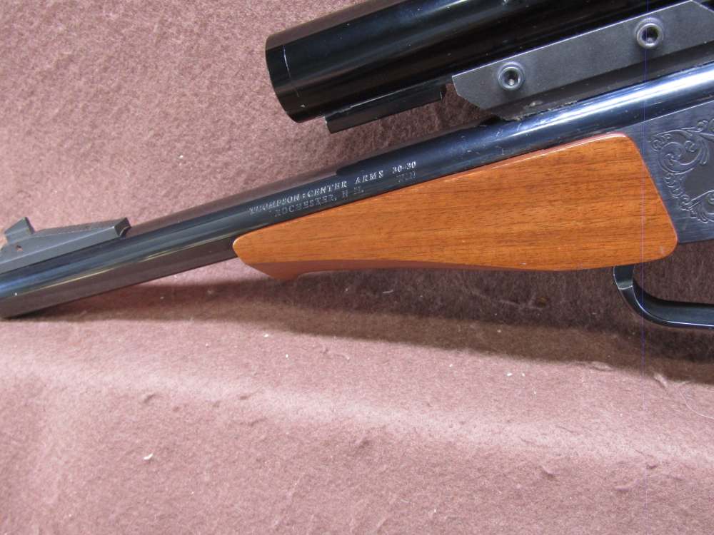 Thompson Center Arms Contender 30-30 Win Top Break Single 10" BRL EXC Bore -img-10