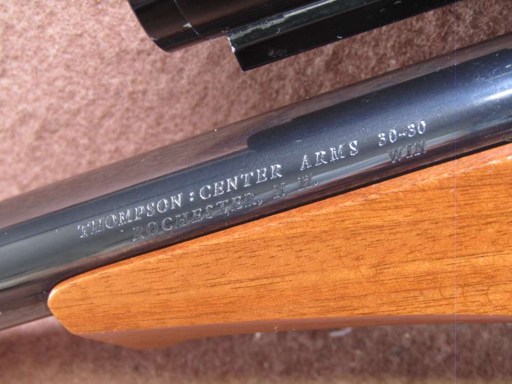 Thompson Center Arms Contender 30-30 Win Top Break Single 10" BRL EXC Bore -img-11