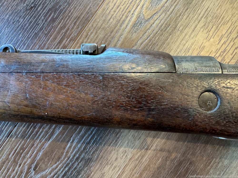 Yugo M24 Mauser 8mm Cavalry Yugoslavia Crest with bayonet-img-12