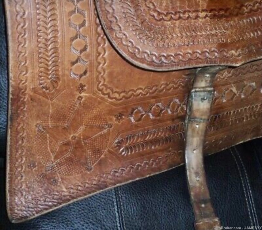 Historic CONFEDERATE GENERAL John McCausland CIVIL WAR SADDLE. Will Trade!-img-3