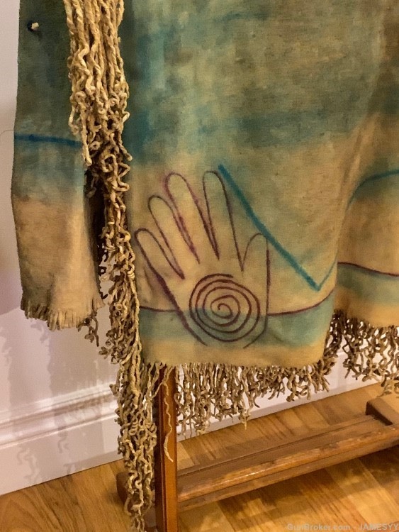 Extreme 1800’s Beaded-Painted Indian Shirt. Will Trade!!-img-2