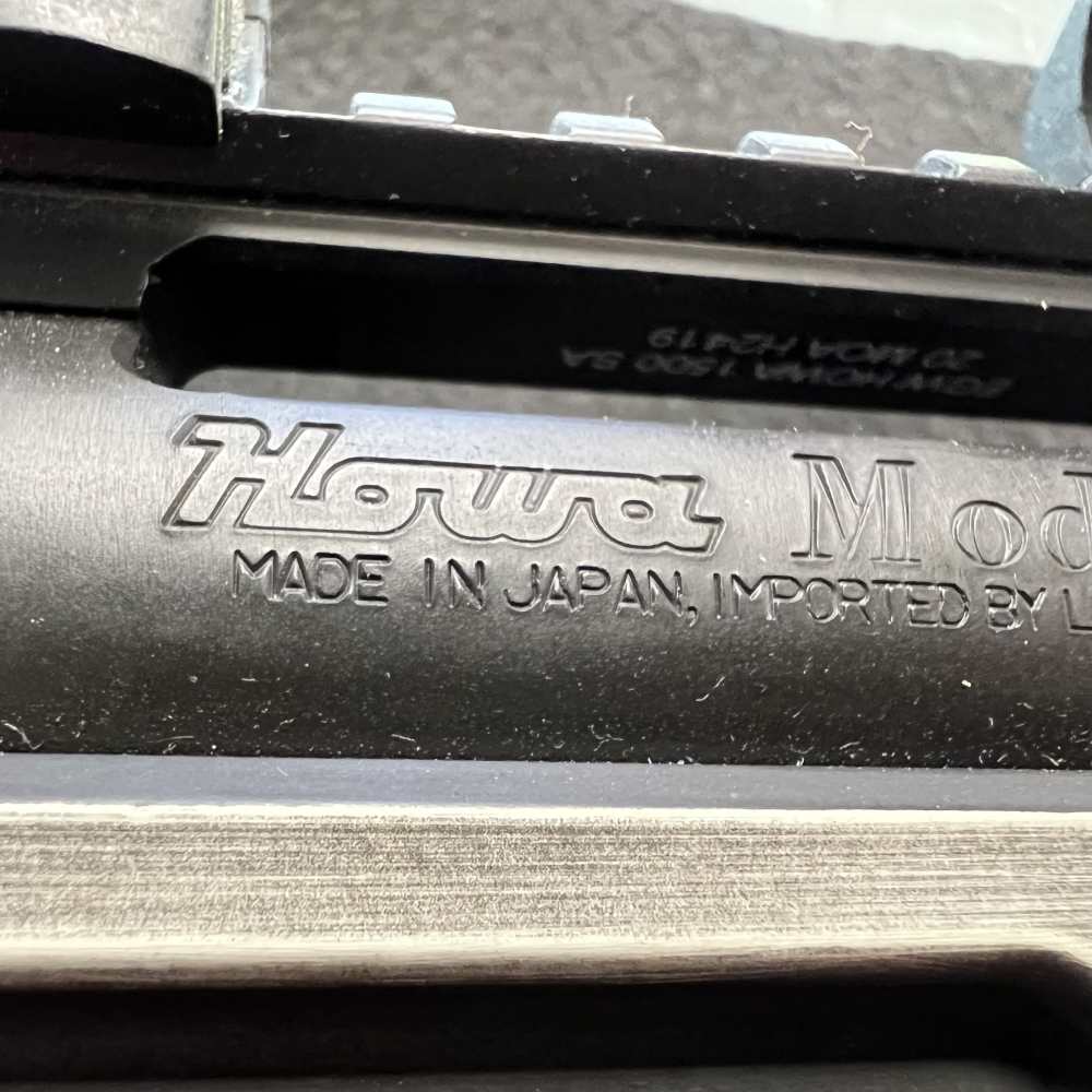 Howa Model 1500 6.5CM 26’’BRL Japanese Made Used W/Vlife Bipod!-img-14