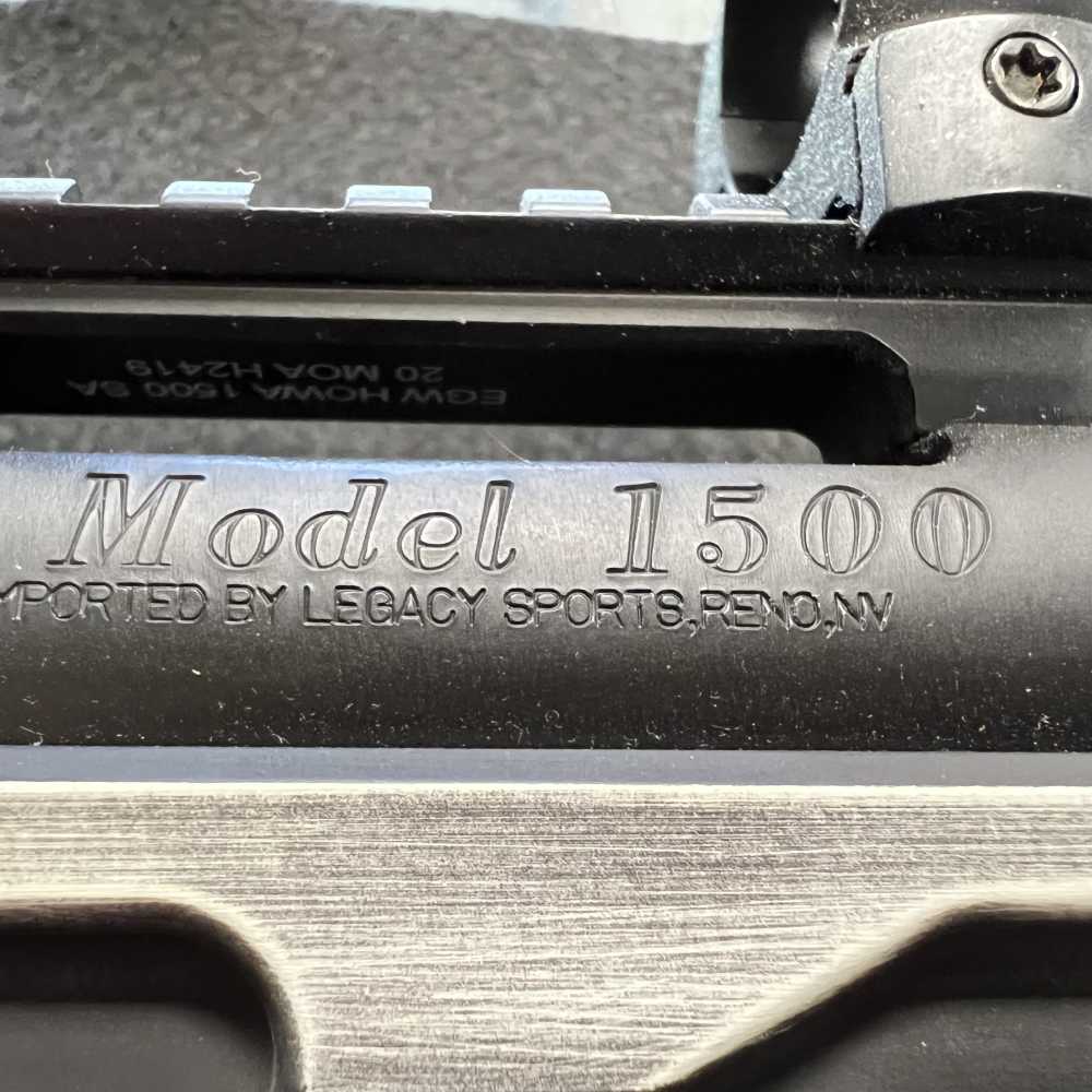 Howa Model 1500 6.5CM 26’’BRL Japanese Made Used W/Vlife Bipod!-img-15